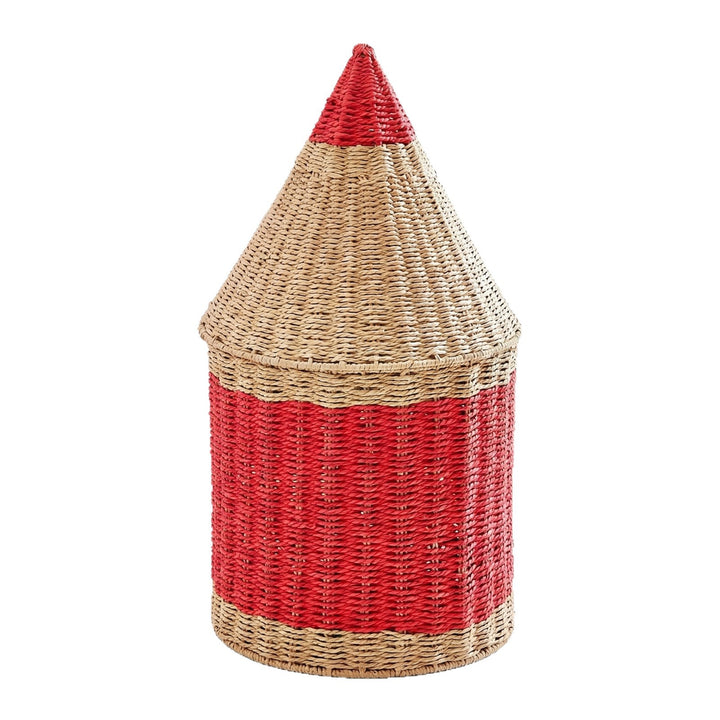 Playful storage basket in pencil design Bowlift