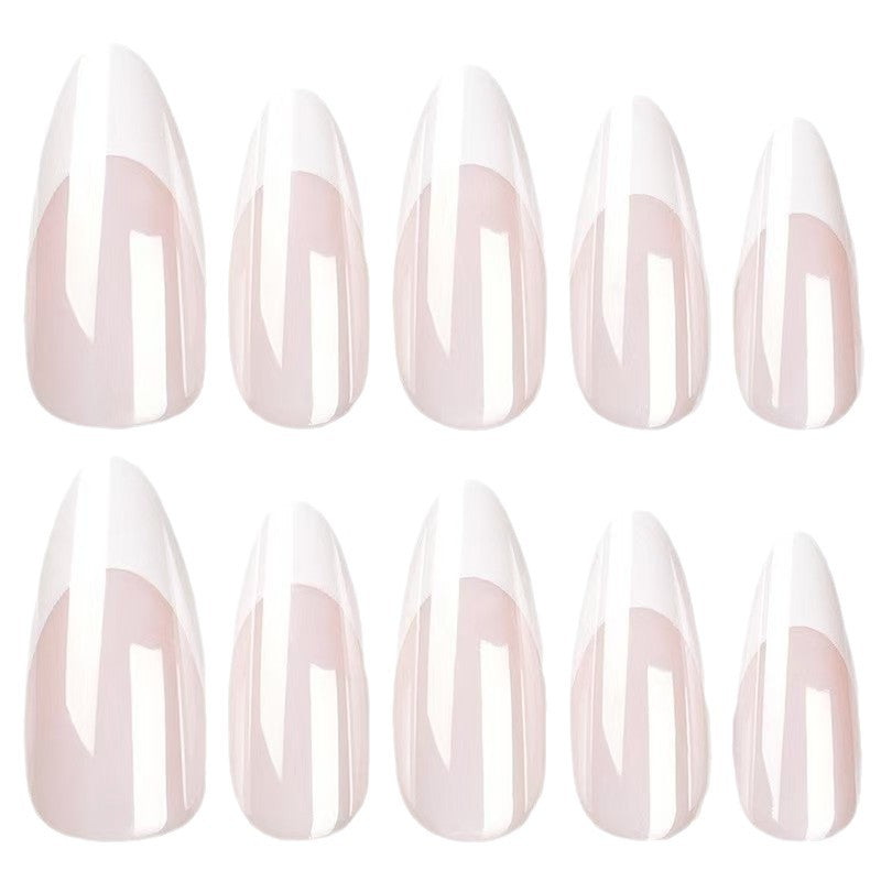 Elegant Stiletto Press-On Nails with Ombre Design Bowlift
