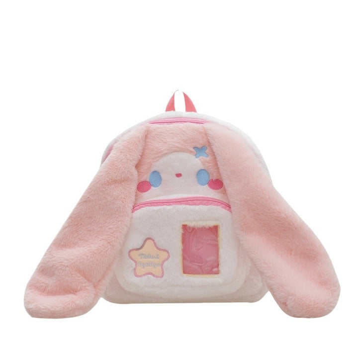 Plush Backpack in Cute Bunny Design Bowlift
