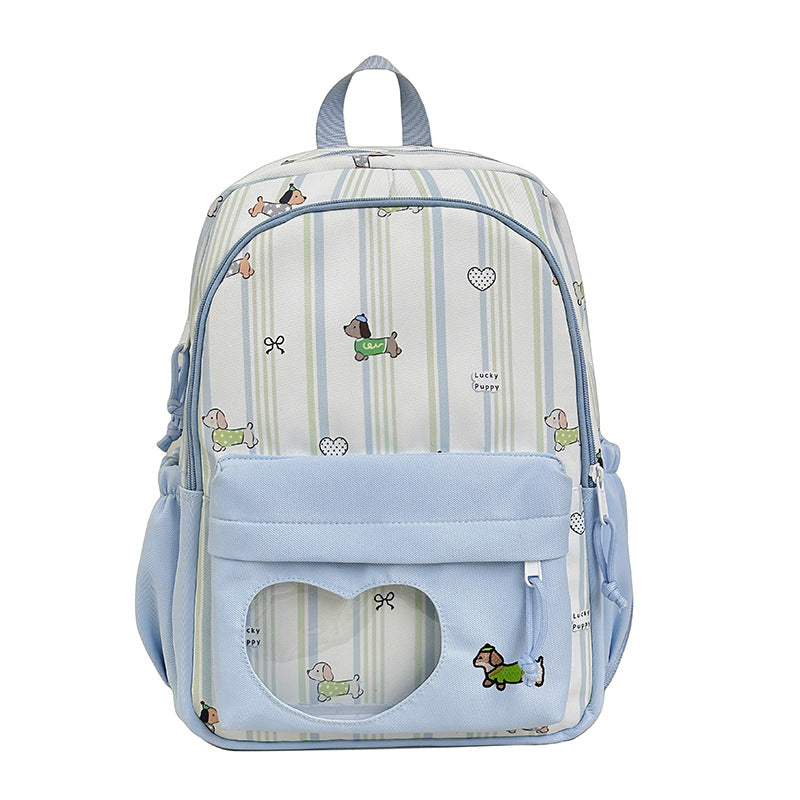 Music-Themed Multi-Compartt Backpack Bowlift