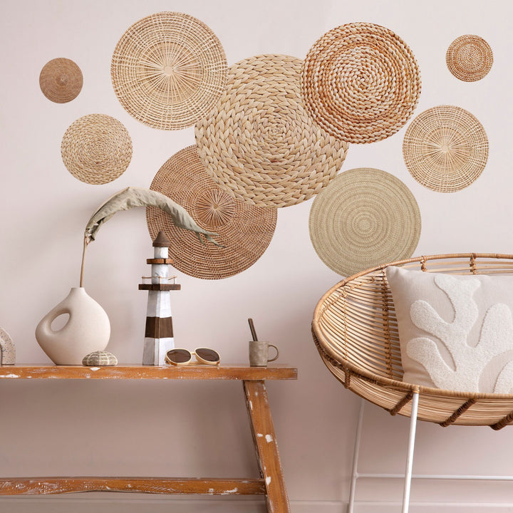 Elegant Wall Decoration Made of Natural Materials Bowlift