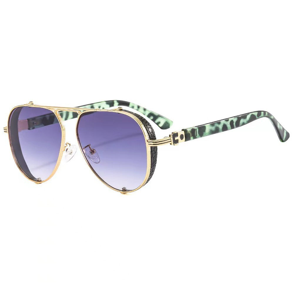 Women's fashionable sunglasses with innovative retro-futuristic design Bowlift