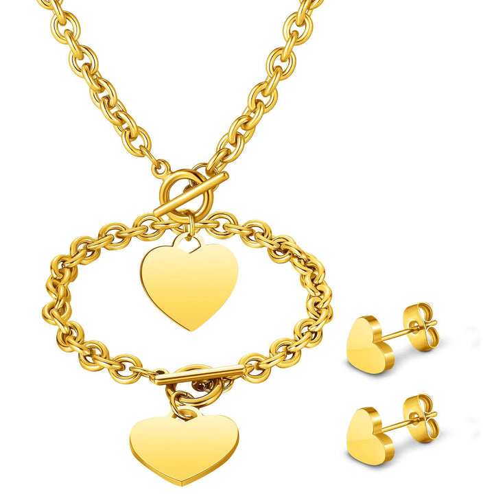 Heart-Inspired Jewelry Set Bowlift