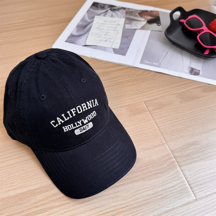 Women's Vintage-Inspired Cotton Baseball Cap Bowlift