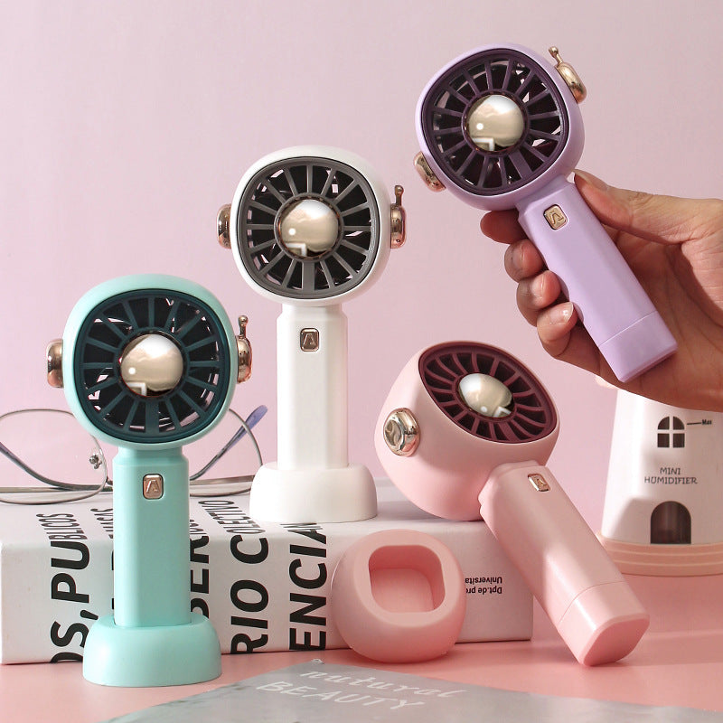 Women portable USB Mini-Fan Bowlift