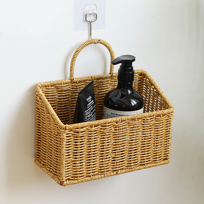 Decorative Woven Storage Basket Bowlift