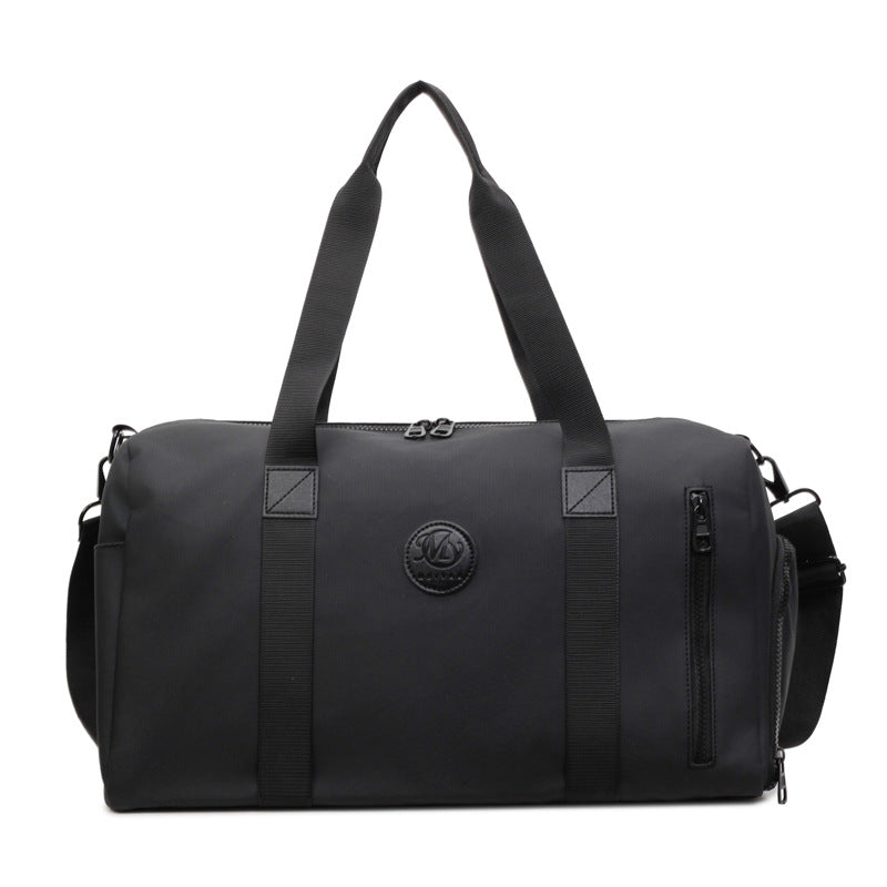 Sporty travel bag with reinforced zipper and side pocket Bowlift
