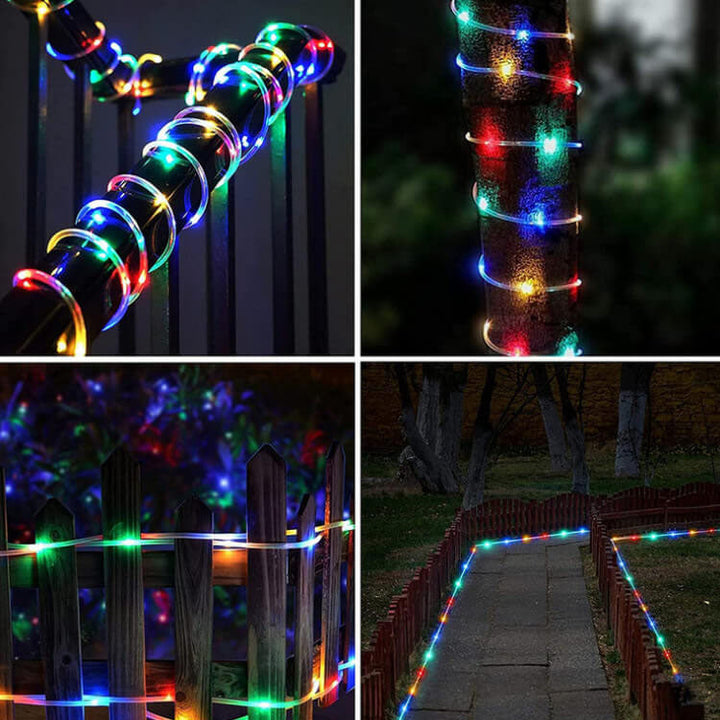 BowLift | LED Solar String Fairy Lights Waterproof Copper Wire Outdoor Tube Fairy Lights
