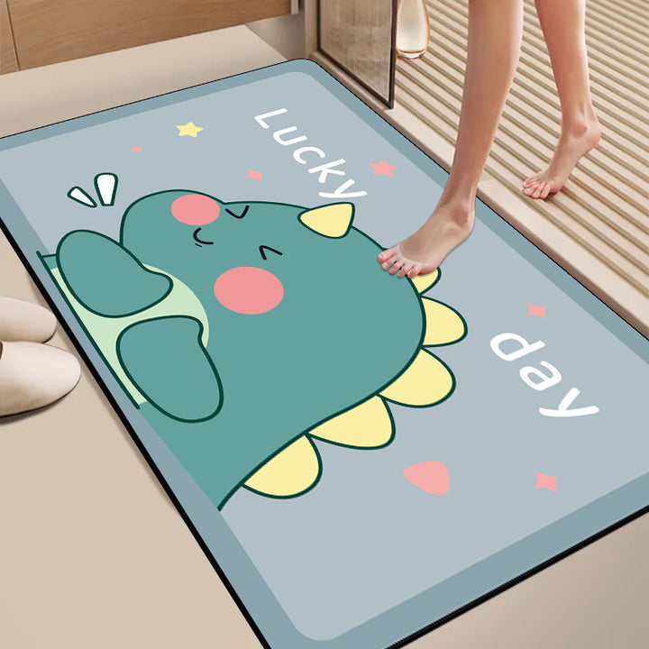Cute Bear Welcome Mat