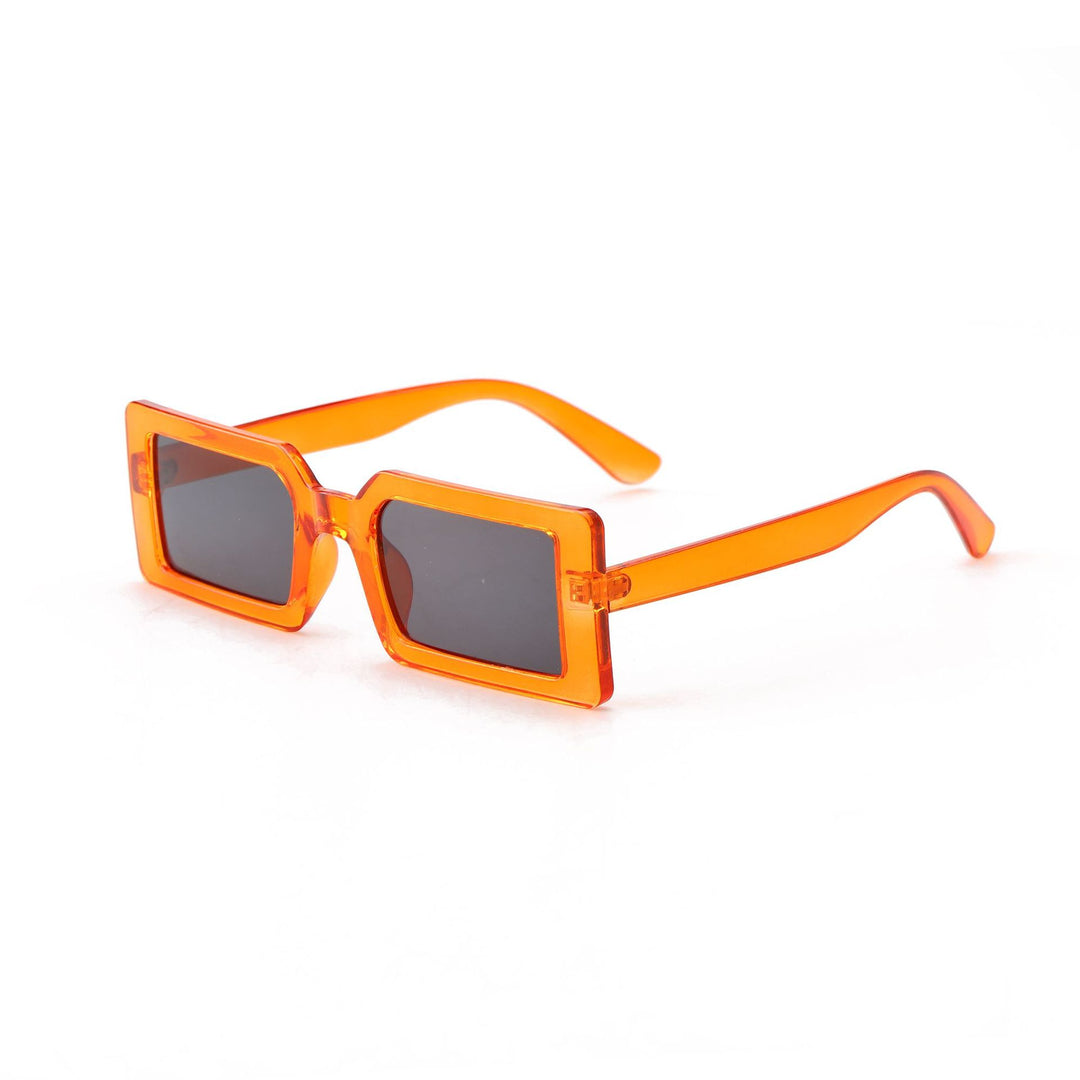 Women's square sunglasses with modern transparent frame Bowlift