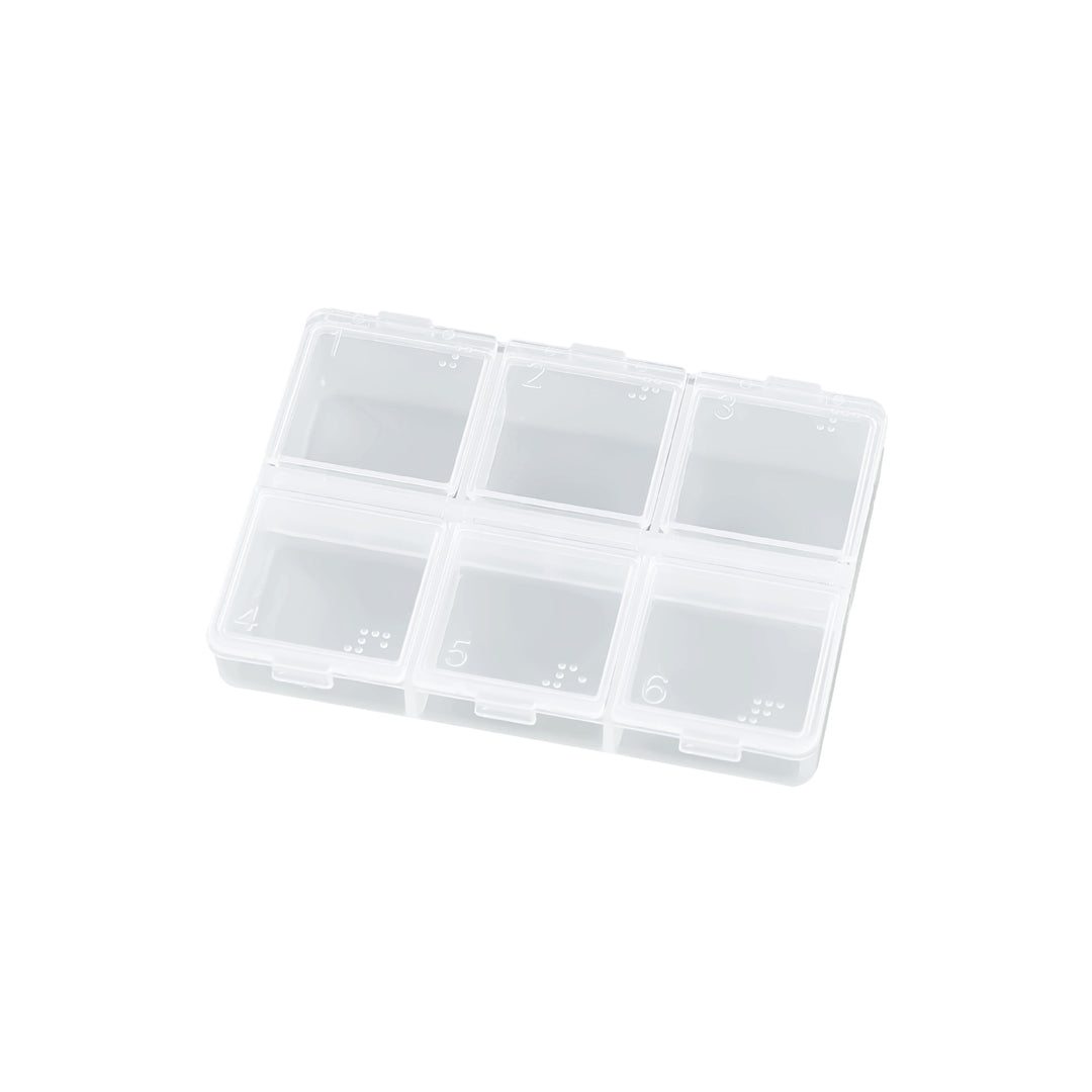 Multi-Compartment Craft Supply Storage Box Bowlift