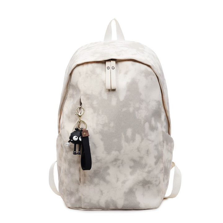 Fashionable backpack with practical design and decorative pendant Bowlift