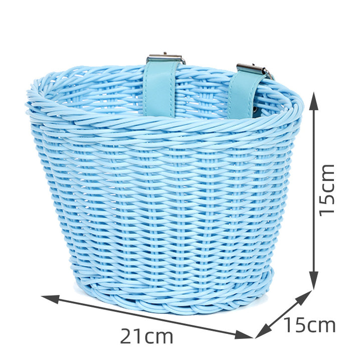 Woven Storage Basket with Handles Bowlift