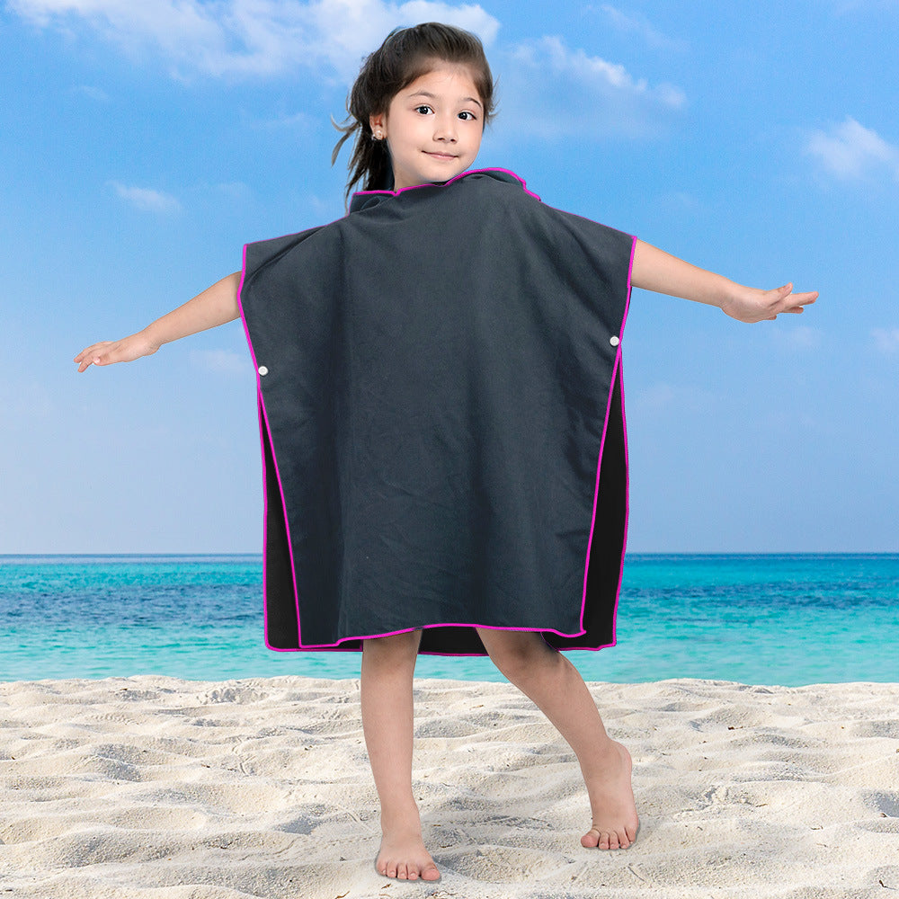 Girls Bath Poncho Bowlift