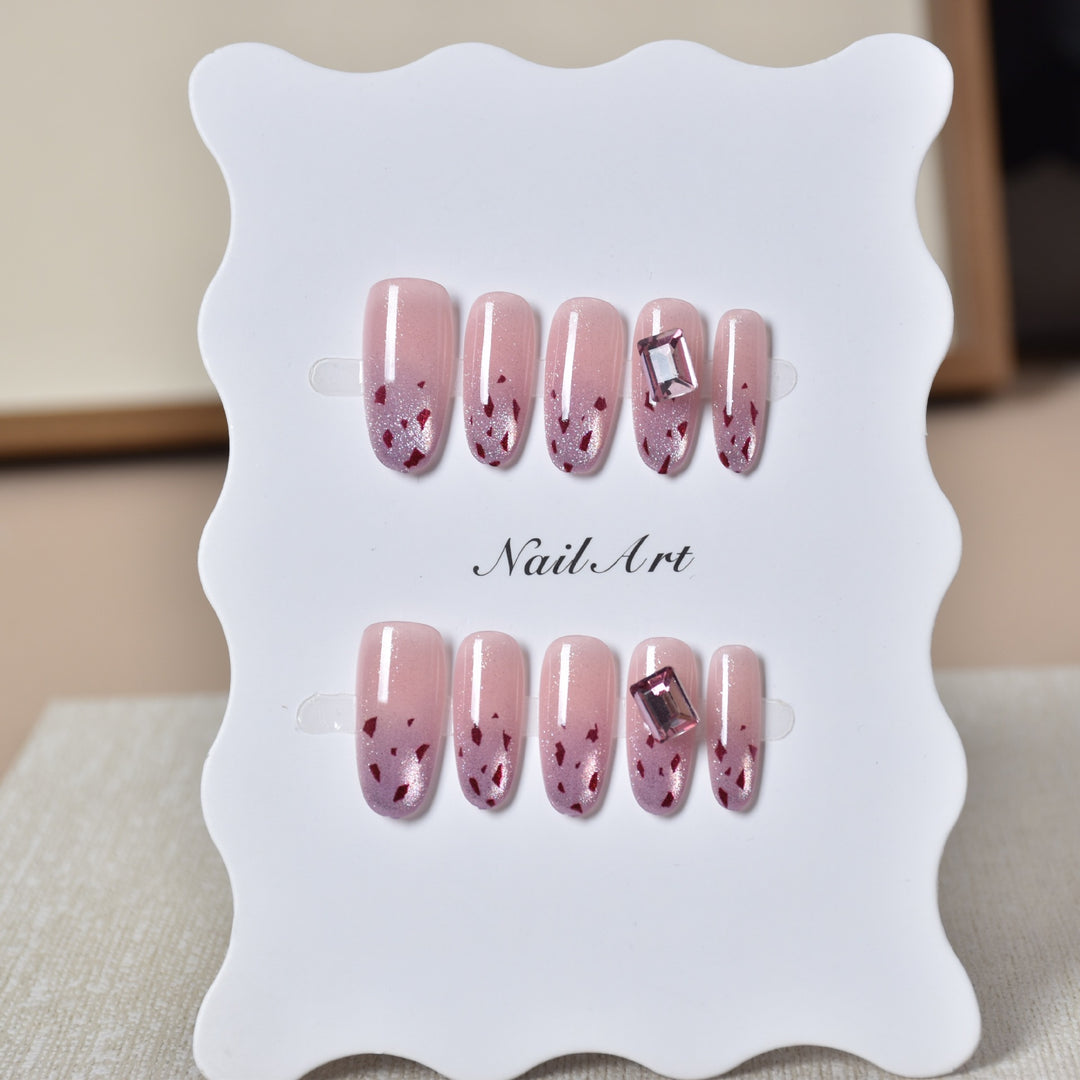 Premium Press-On Nail Extensions Bowlift