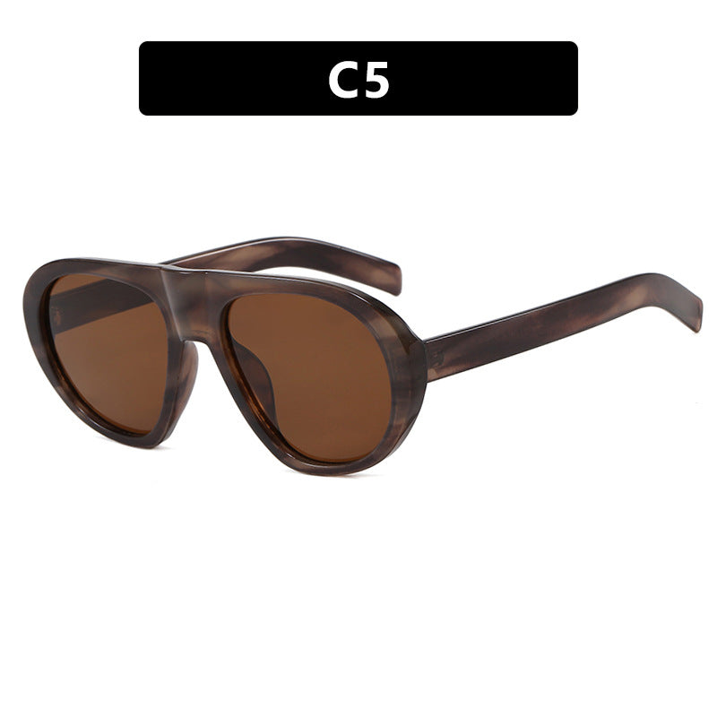 Women striking sunglasses with futuristic frame and sturdy design Bowlift