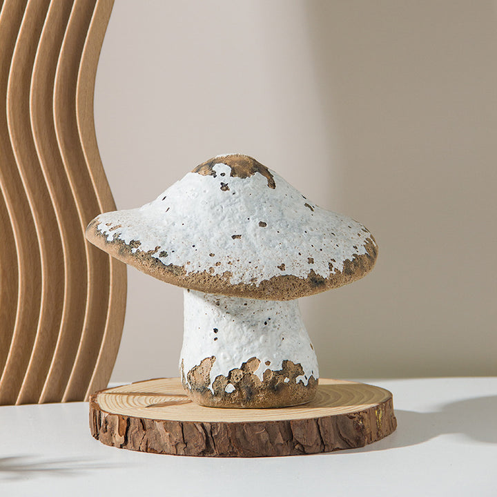 Artistic Mushroom-Shaped Decorative Figurine