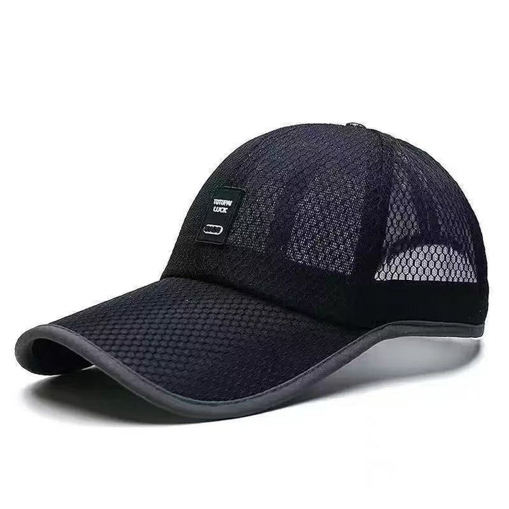 breathable mesh baseball cap with adjustable back strap and curved brim Bowlift