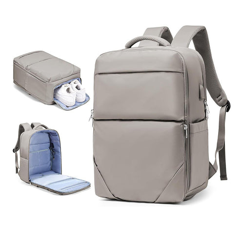 Multifunctional Backpack with Insulated Shoe Compartment Bowlift