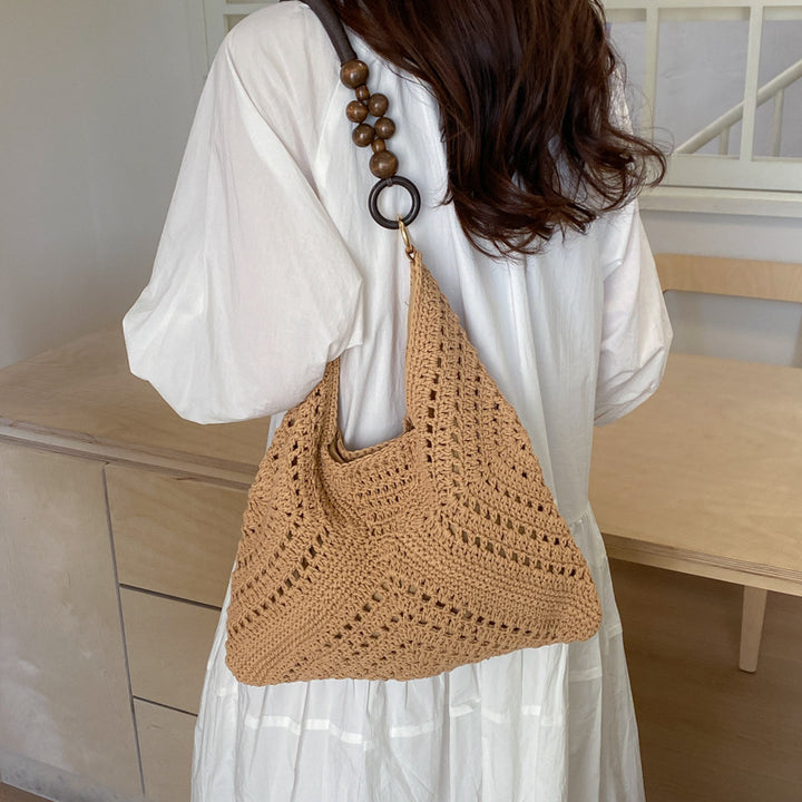 Handmade chunky knit bag Bowlift