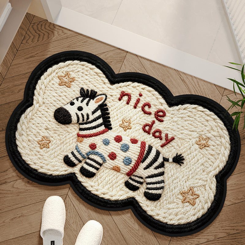 Adorable Dog-Themed Area Mat Bowlift