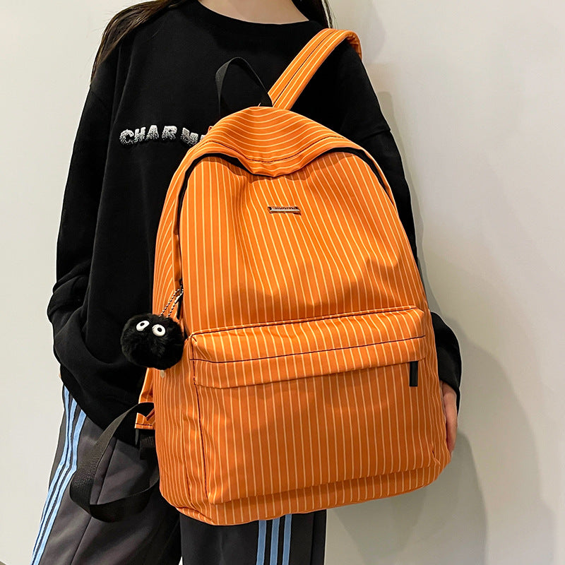 Stylish Striped Backpack