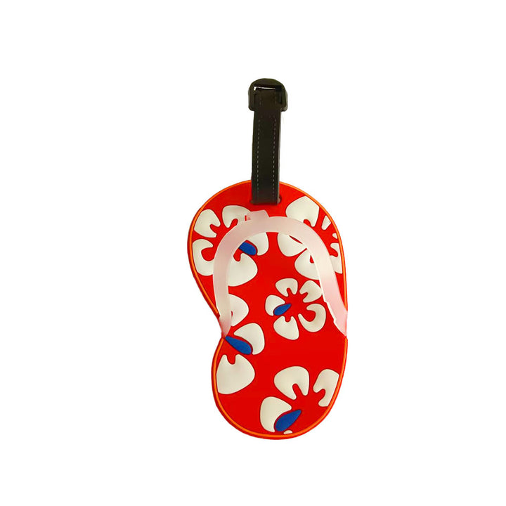 Unisex luggage tag in creative flip-flop design Bowlift