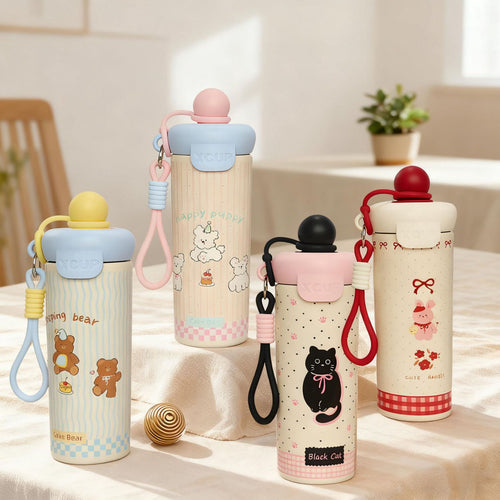 Women sweet insulated bag with cute bear motif Bowlift