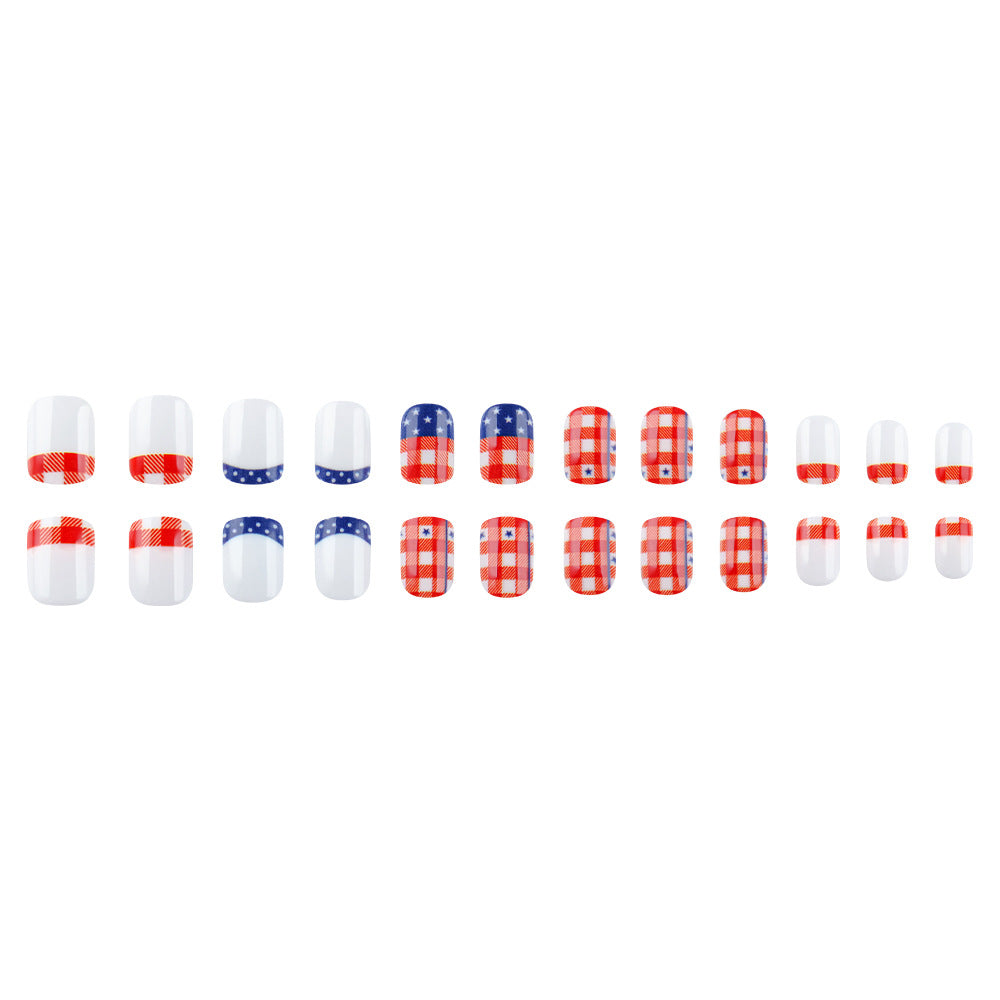 Patriotic Themed Nail Art Set Bowlift