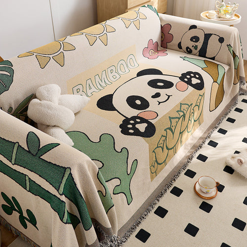 Decorative Panda Throw Blanket