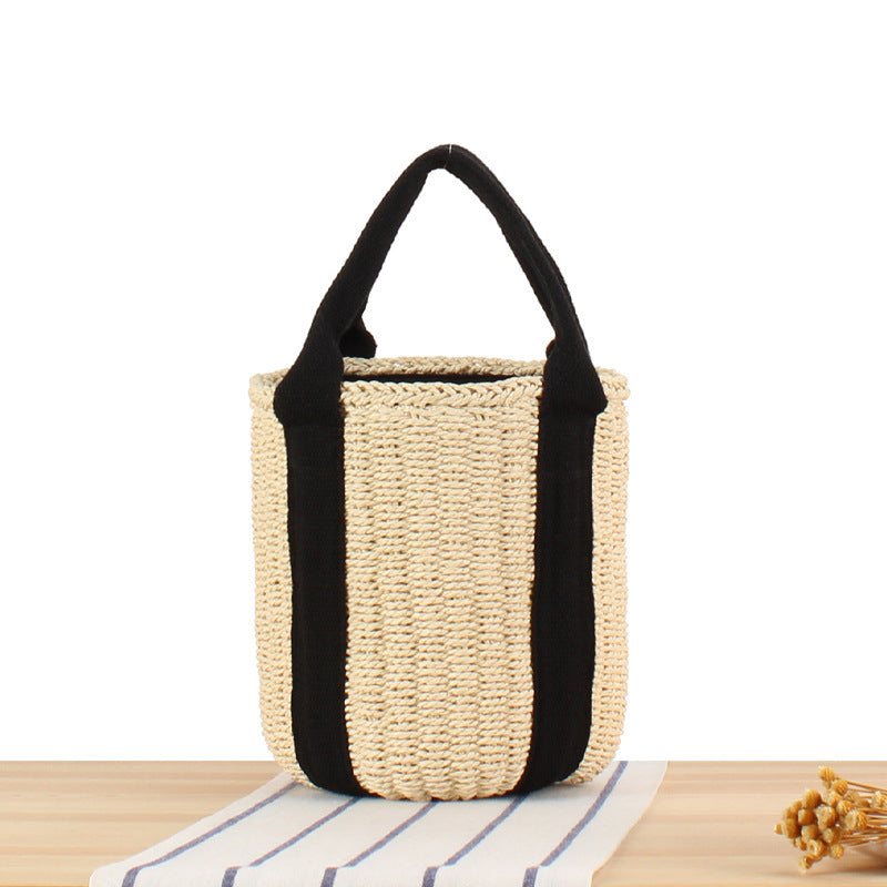 Braided tote bag with sturdy fabric handles Bowlift