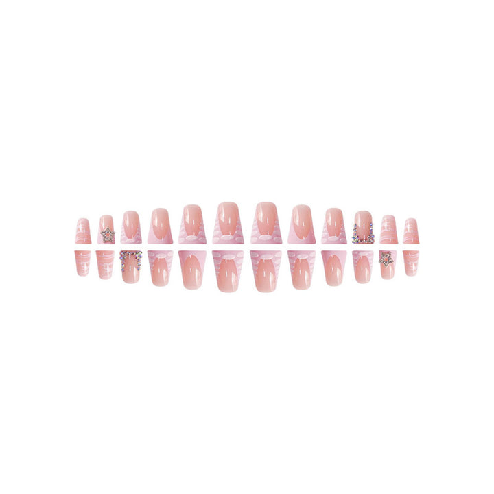 Decorative Studded Nail Art Extensions Bowlift