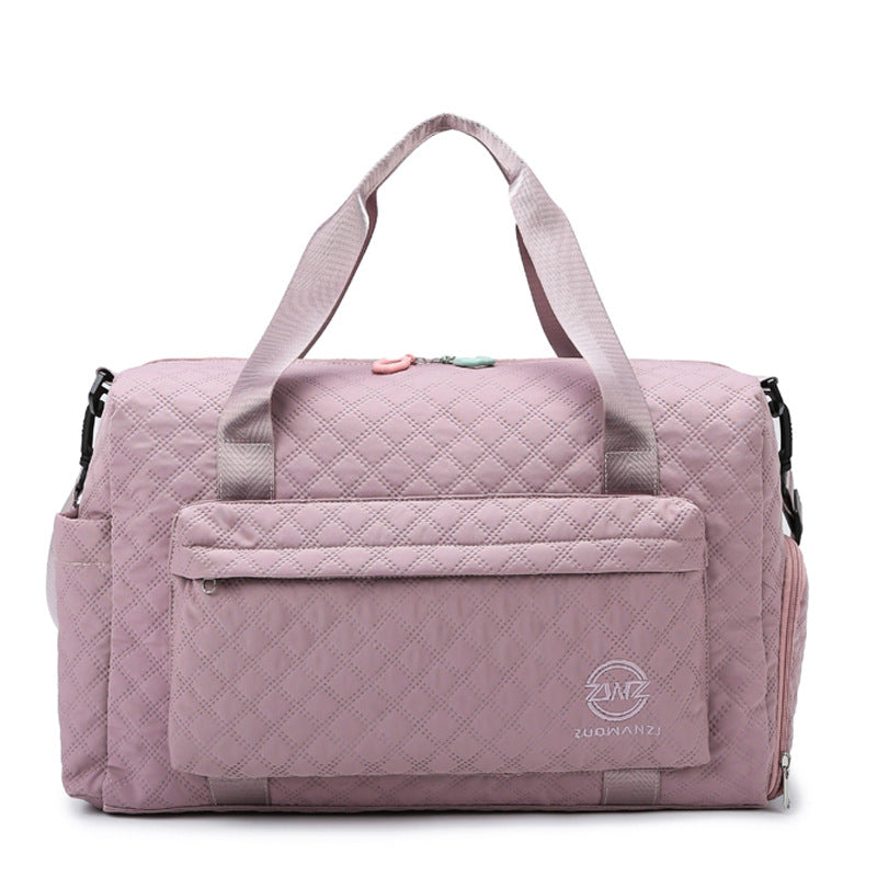 Multifunctional Sports and Travel Bag with Padded Shoulder Strap Bowlift