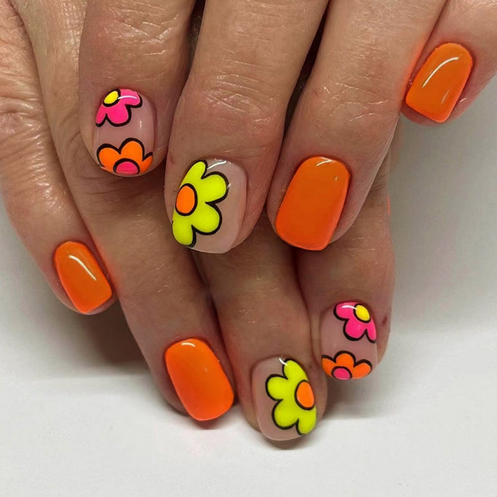 Artistic Floral Nail Art Tips Bowlift