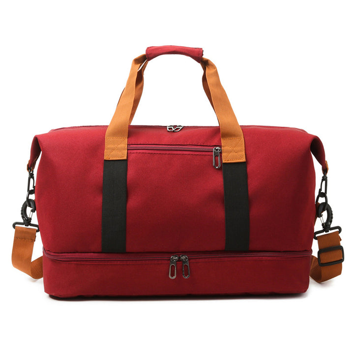 Sporty travel bag with multifunctional interior layout Bowlift