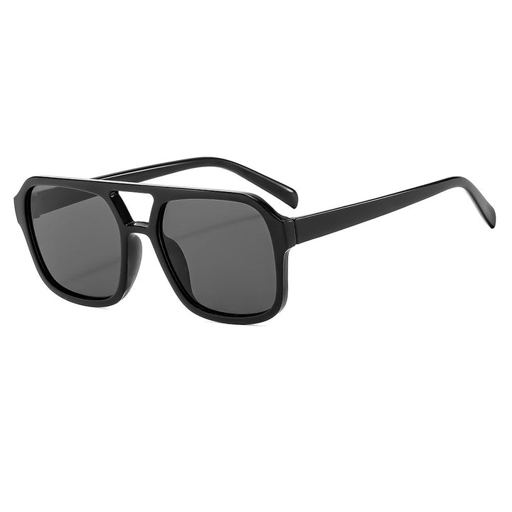 Wide Square Frame Sunglasses Bowlift
