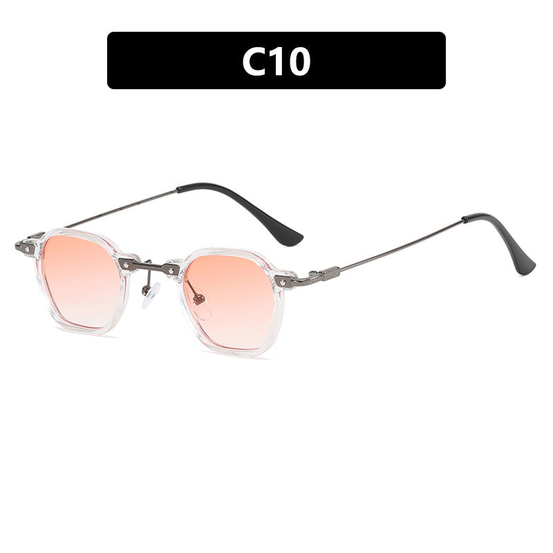 Women's fashionable sunglasses in elegant design with hexagonal frame Bowlift