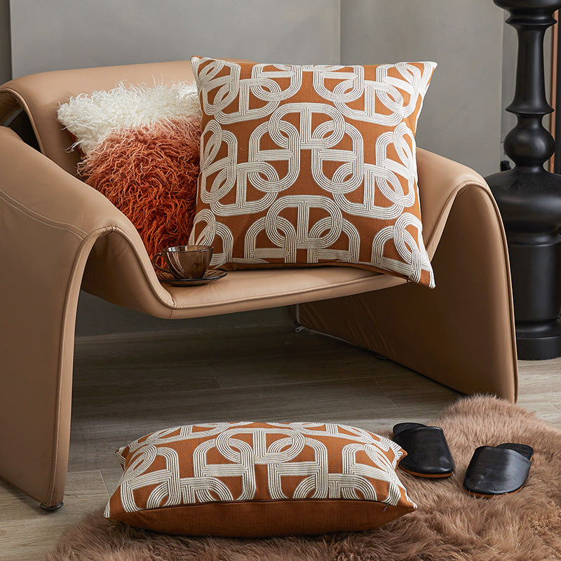 Decorative Patterned Throw Pillow