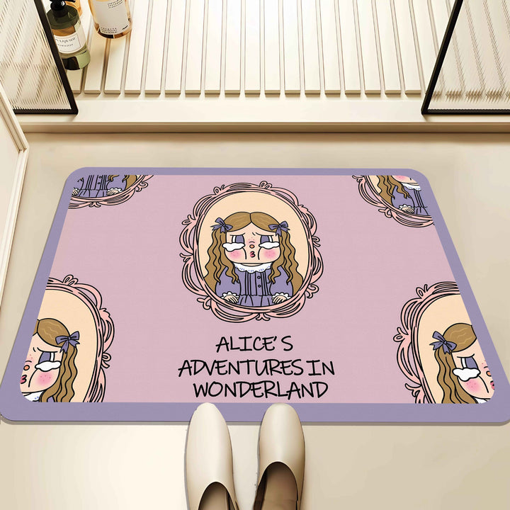 Cartoon-Themed Doormat