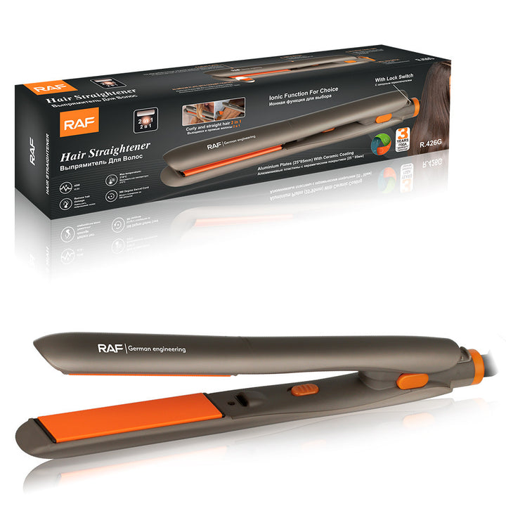 Ionic Hair Straightening Tool with Dual Styling Function Bowlift