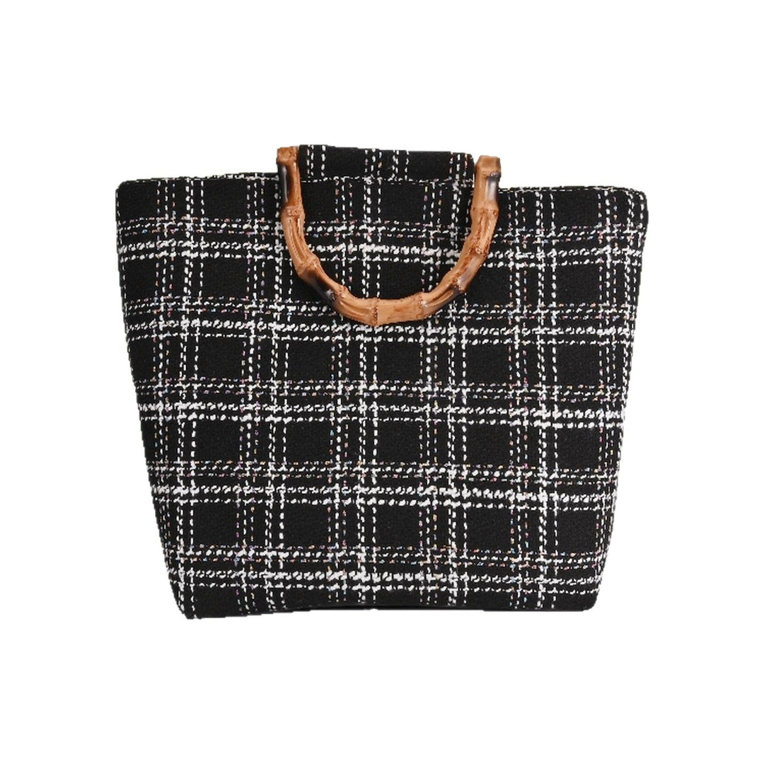 Stylish picnic bag with bamboo handles Bowlift