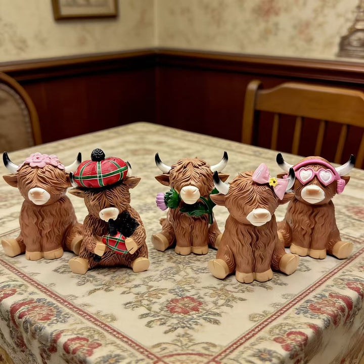 cute decorative horned cattle Bowlift