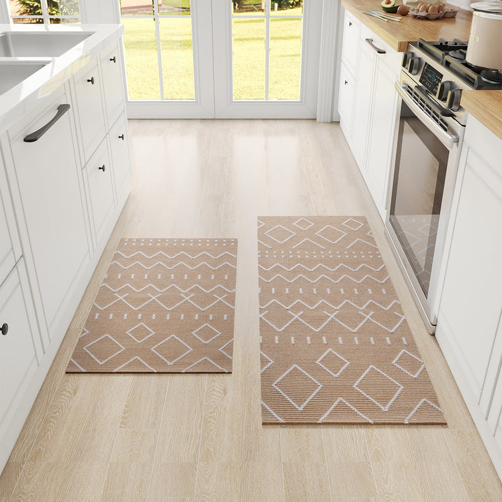 Textured Kitchen Comfort Runner Mat Bowlift