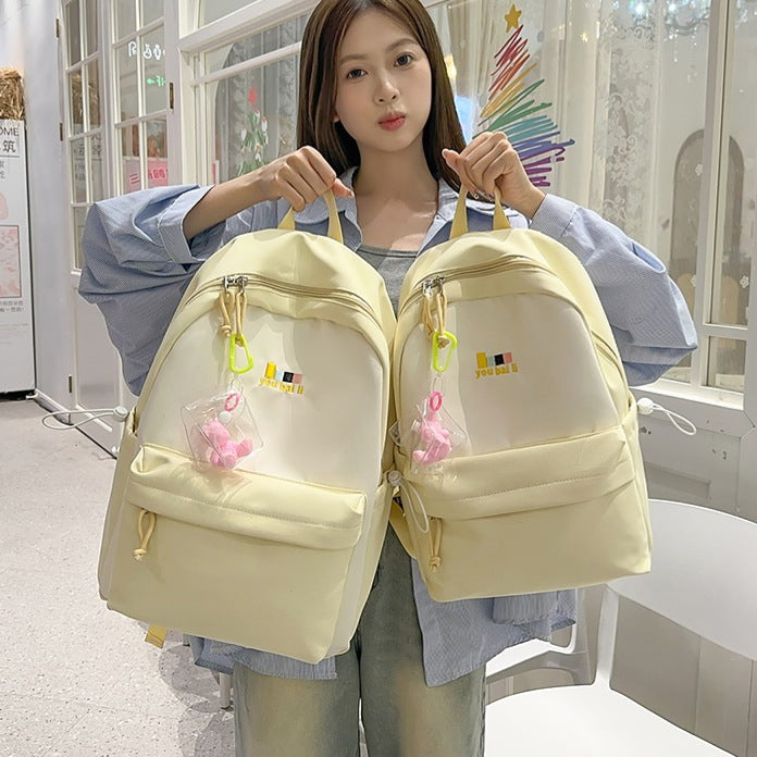 Lightweight Travel Backpack with Charm Bowlift