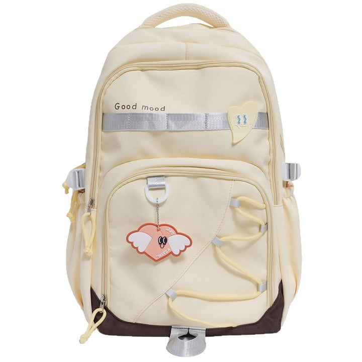 Backpack with Stylish Design and Practical Exterior Pockets Bowlift