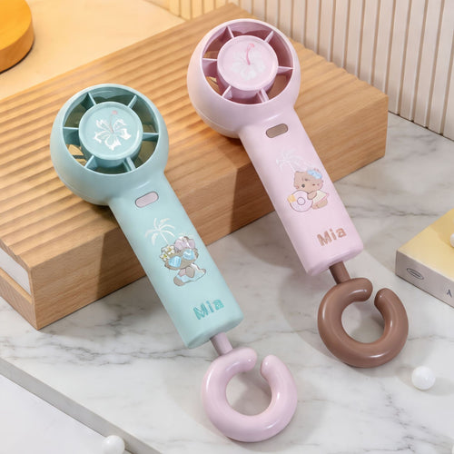Portable Mini Fan with Creative Animal Designs Bowlift