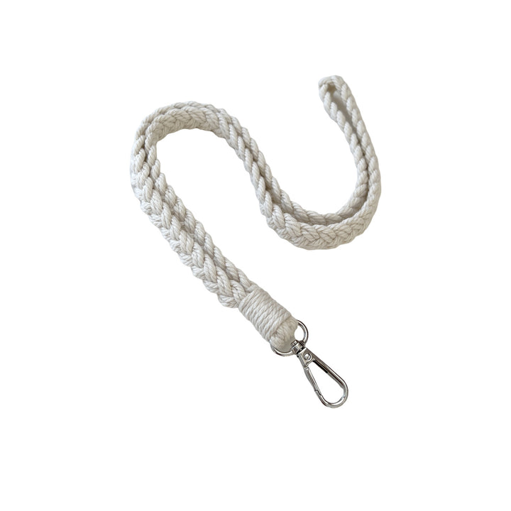 Braided Cotton Dog Leash Bowlift