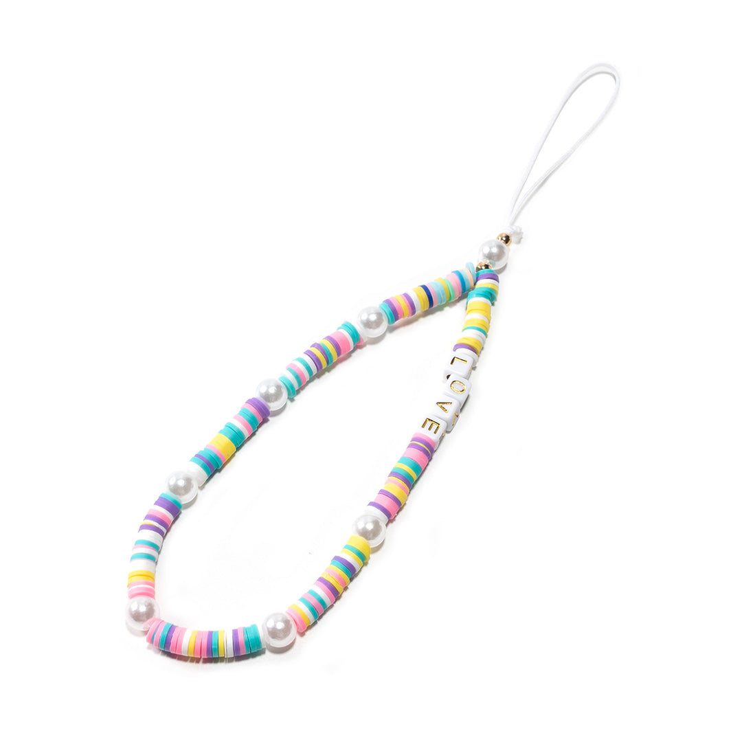 Beaded Smile Face Eyewear Chain Bowlift
