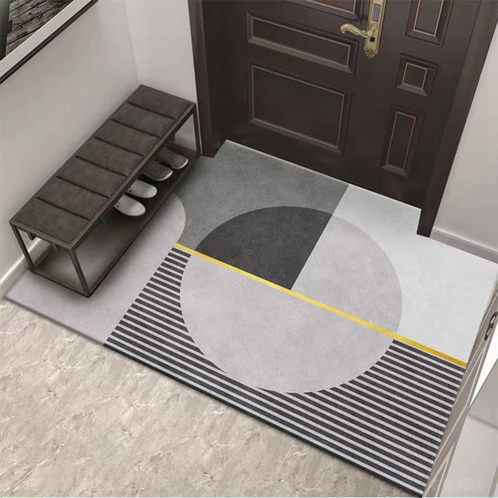 Geometric Patterned Indoor Area Mat Bowlift