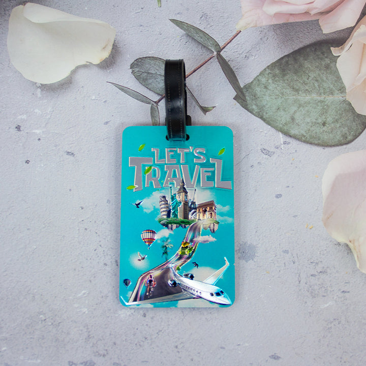 Artistic Travel Luggage Tag Bowlift